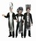 Utensil 3 Pack Silver Knife, Fork, Spoon Group Halloween Costume, Adult One Size